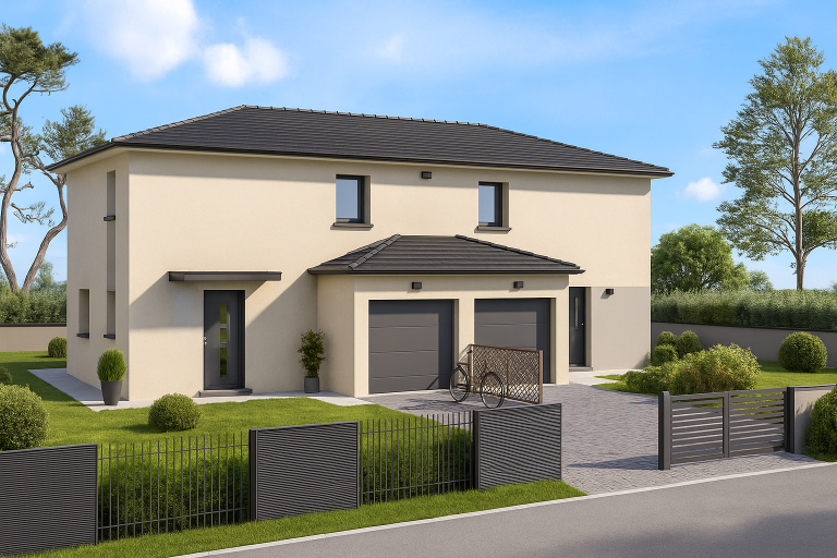 Programme immobilier neuf de maisons jumelées à Geneuille