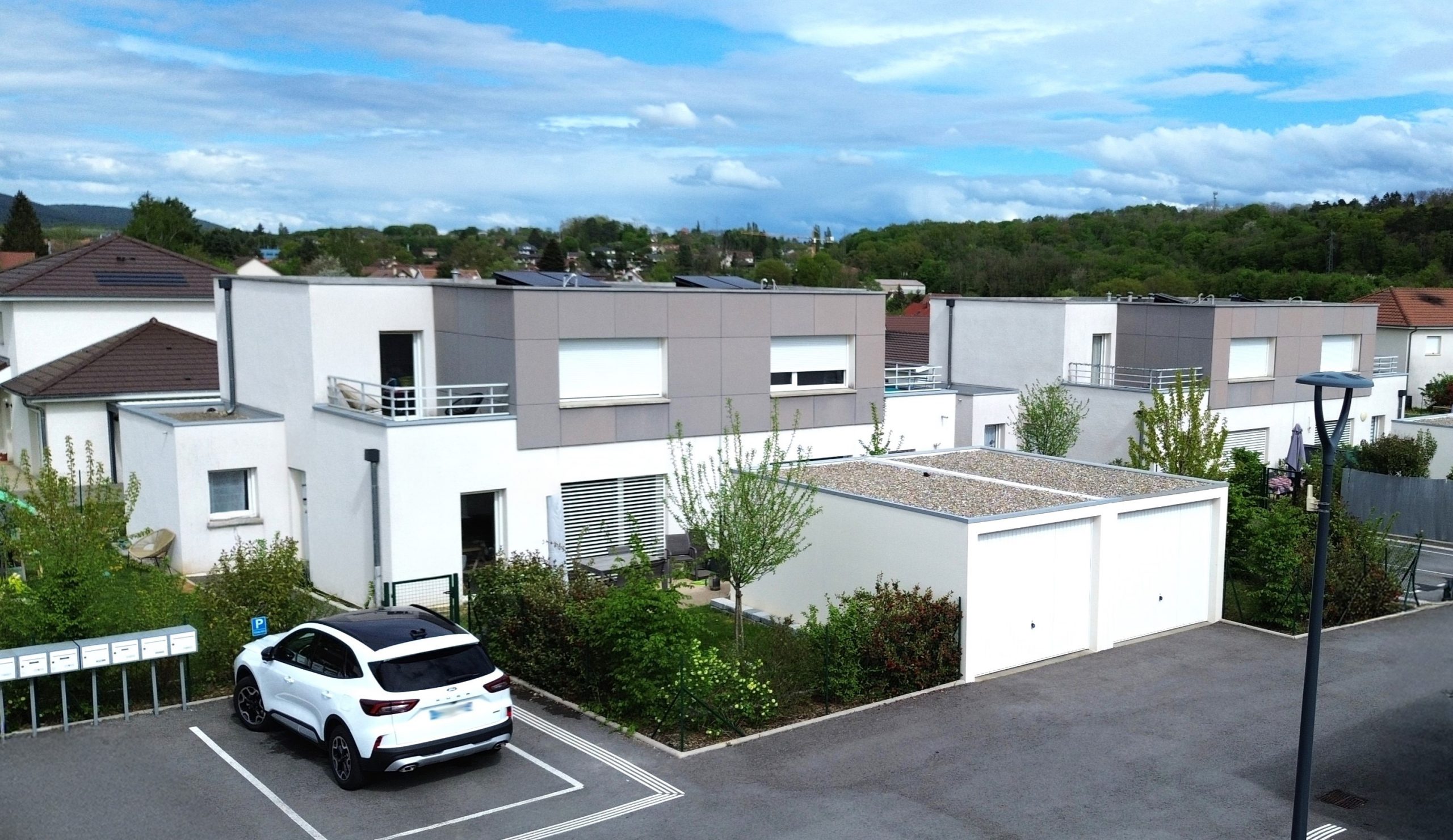 Vue d'ensemble du programme immobilier neuf d'École-Valentin
